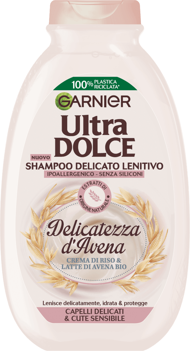 Garnier Ultra Dolce Shampoo Delicatezza d'Avena, 250 ml Acquisti online sempre convenienti | dm
