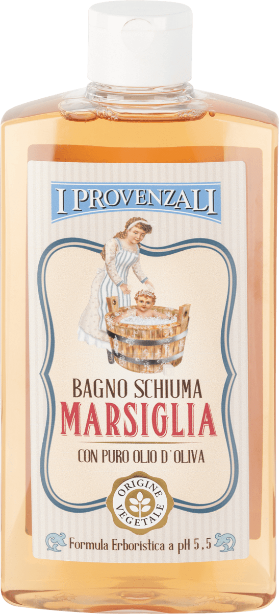 I Provenzali Kräuterschaum Mit Süßer Mandel – 400ml, Sanftes Duschgel Mit Mandelöl