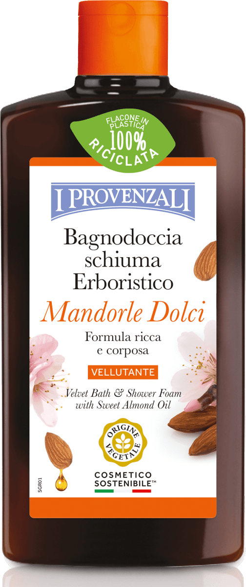 Bagnoschiuma Bambini L'AMANDE - Con Olio Di Mandorle E Mimosa, 250ml, Delicato E Idratante - Foto 2