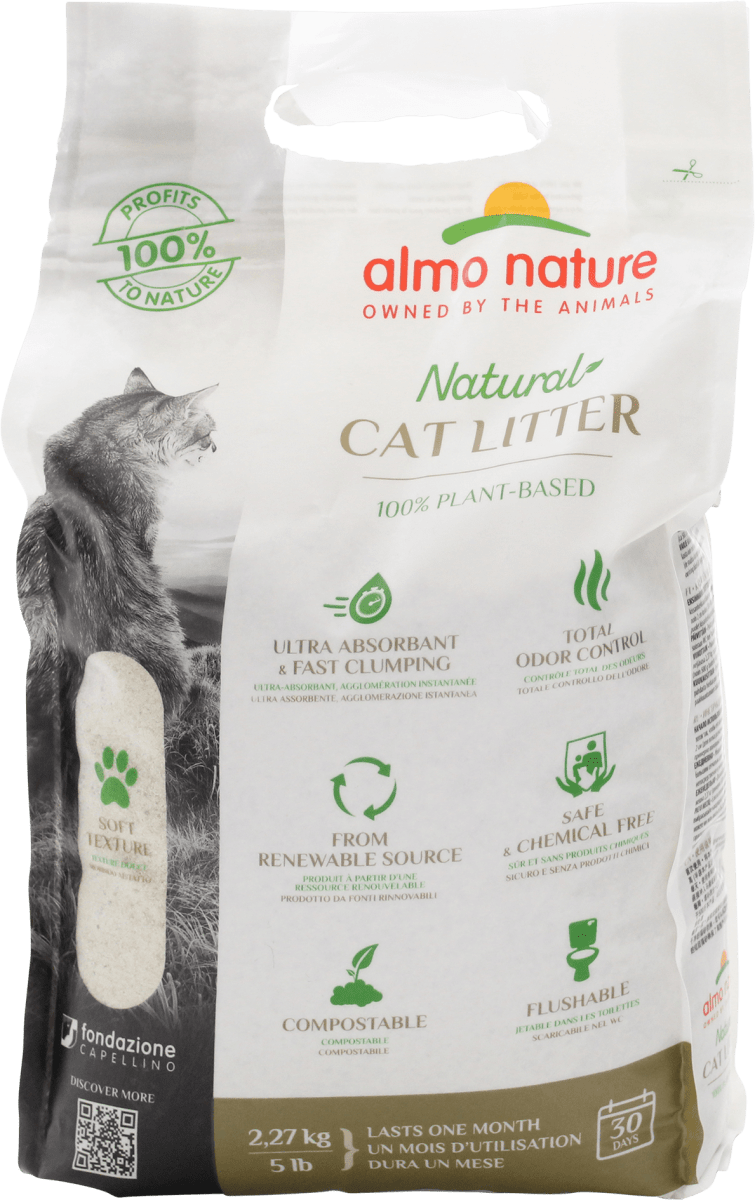almo nature Cat litter lettiera per gatti, 2,27 kg Acquisti online