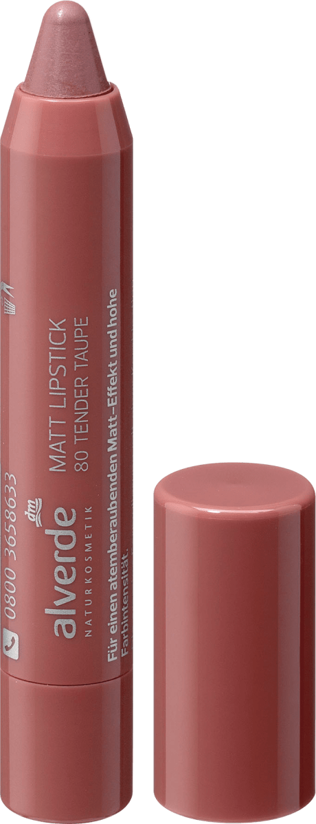 Lippenstift Matt 80 Tender Taupe, 3,7 ml