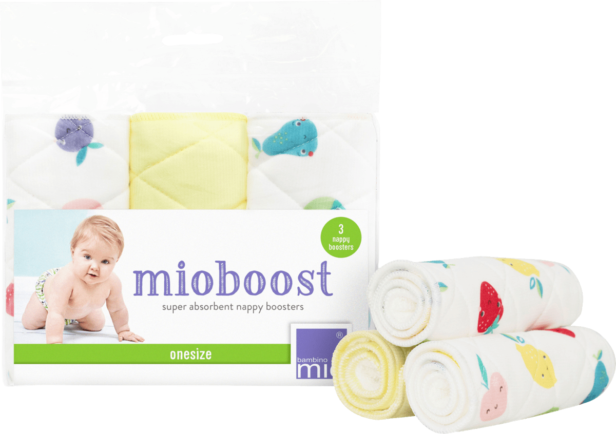 Bambino Mio mioboost Windel Saugeinlagen One Size freche früchte, 3 St