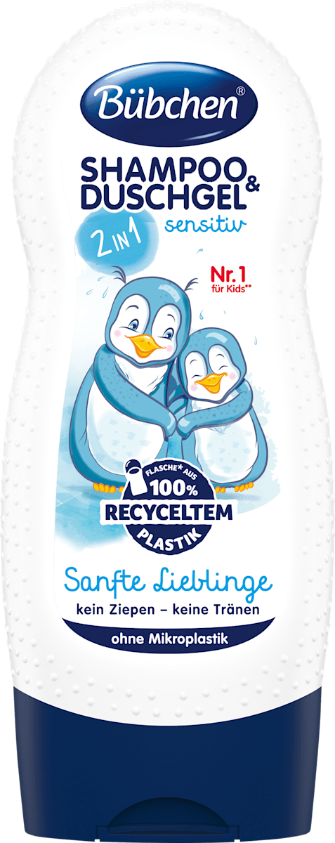 Bübchen Kinder Shampoo & Duschgel 2in1 Sanfte Lieblinge sensitiv, 230 ...
