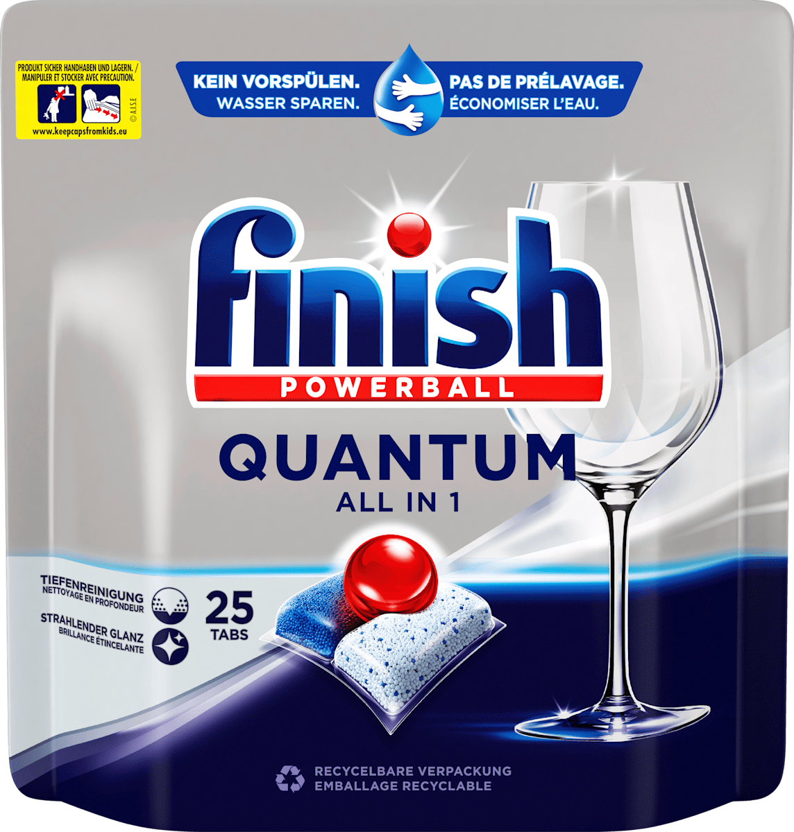 Finish SpülmaschinenTabs Quantum, 25 St dauerhaft günstig online