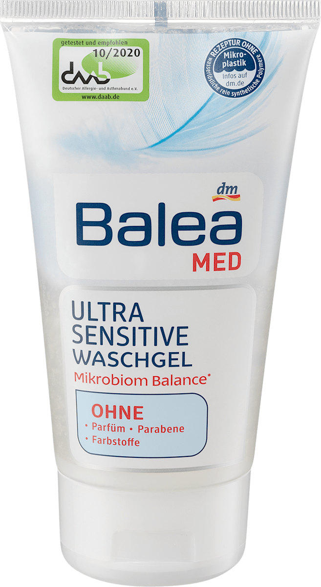 Balea MED Waschgel Ultra Sensitive, 150 ml dauerhaft günstig online