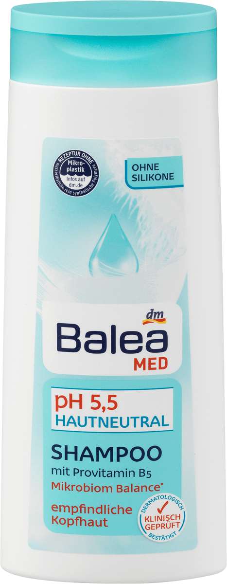 Balea MED Shampoo hautneutral, empfindlicher Kopfhaut, 300 ml dauerhaft günstig online kaufen | dm.de
