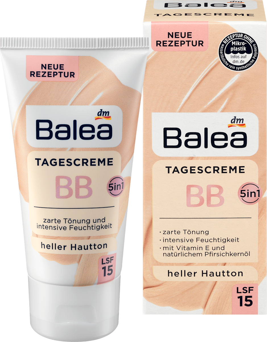 Balea 5in1 BB getönte Tagescreme mit LSF 15, 50 ml dm.at