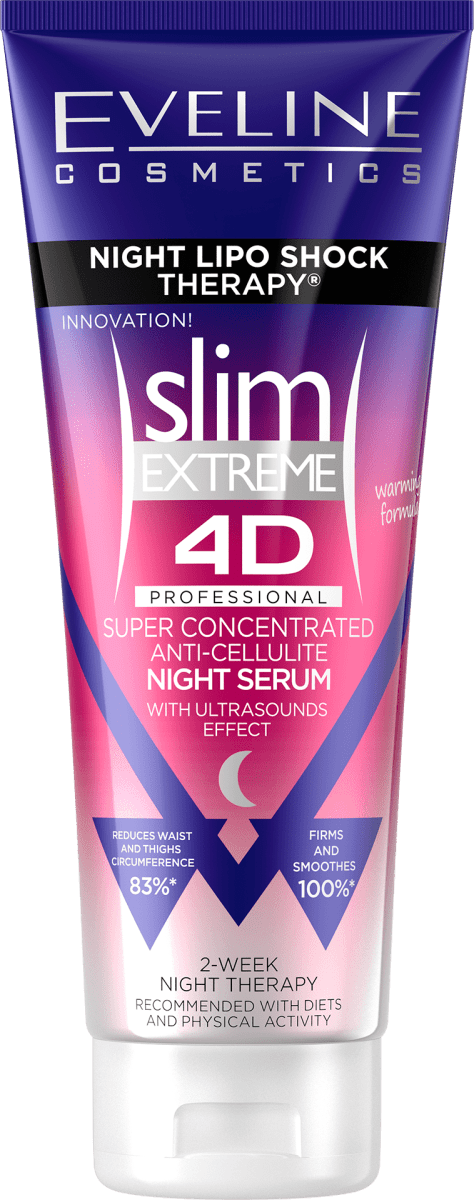 Eveline Cosmetics Slim Extreme 4d Noćni Serum Protiv Celulita 250 Ml Povoljna Online Kupovina