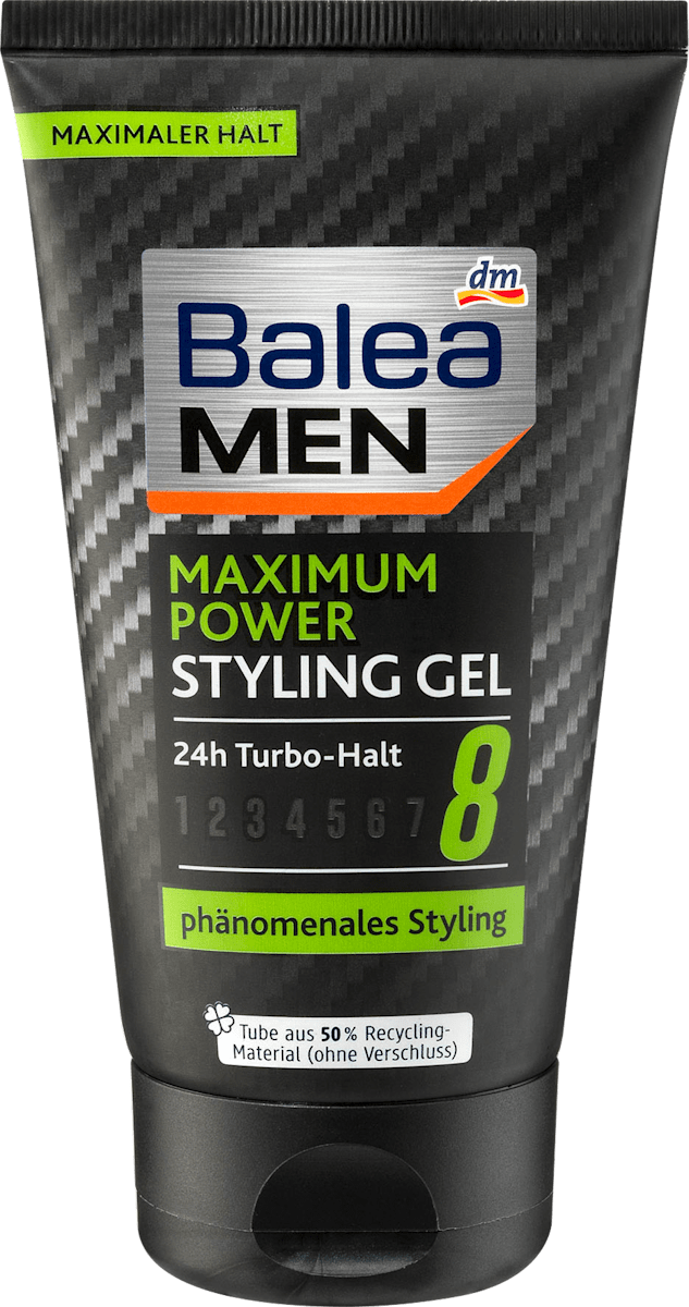 Balea MEN Styling Gel Maximum Power, 150 ml dm.at