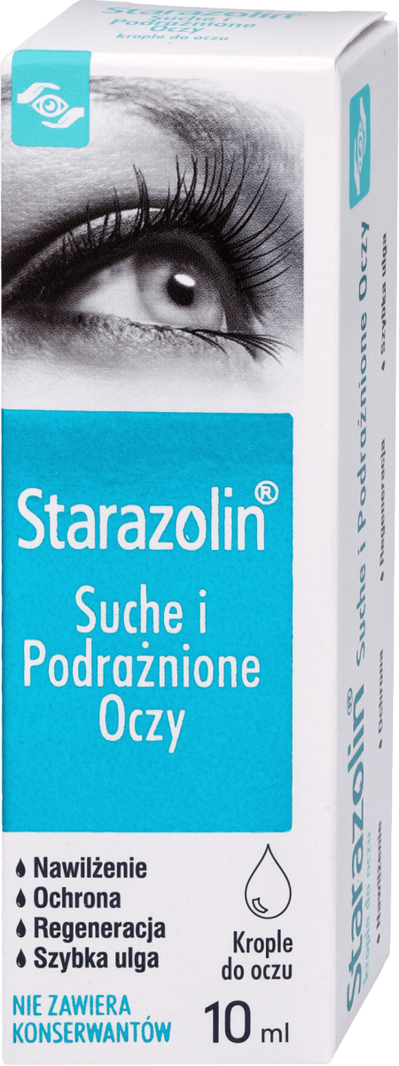 Starazolin Krople Do Oczu Suche I Podrażnione Oczy 10 Ml Kupuj Online Zawsze W Najniższych 2297