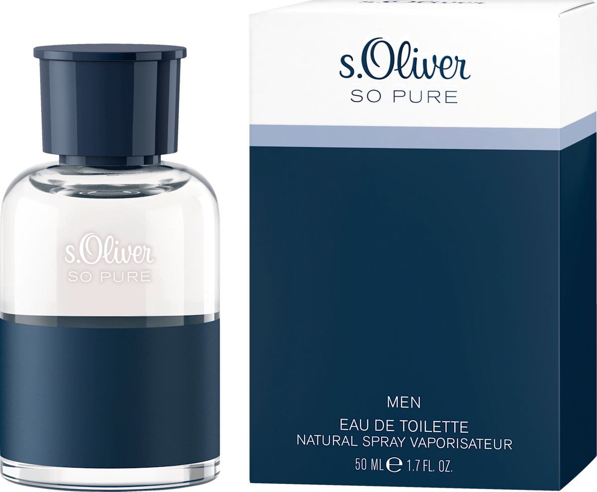 s.Oliver Eau de Toilette So Pure Men, 50 ml dauerhaft günstig online
