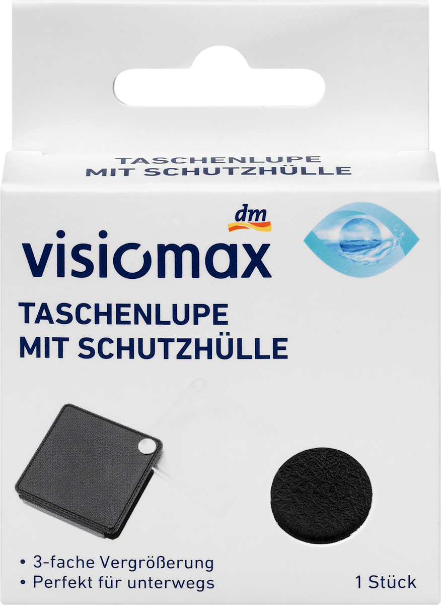 Taschenlupe mit Schutzhülle, 1 St