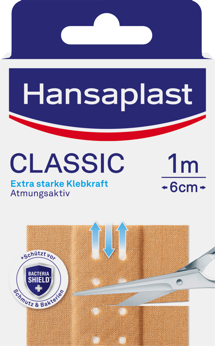 Hansaplast Pflaster Classic (6cm x 1m), 1 m dauerhaft günstig online kaufen dm.de