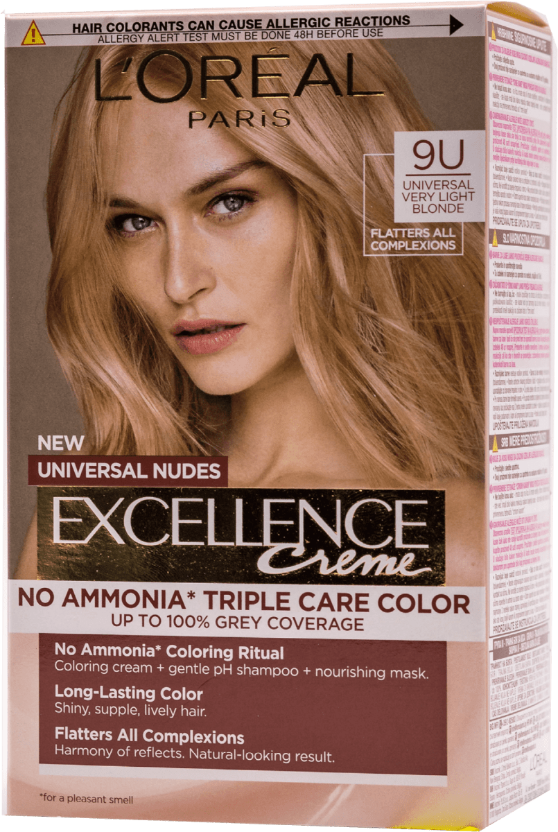 L'ORÉAL PARIS EXCELLENCE CREME Боя за коса без амоняк Universal Nudes ...