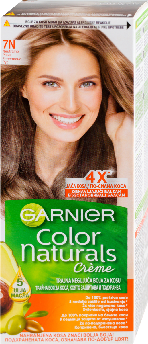Garnier Color Naturals Boja Za Kosu Br 7n Nude Tamno Plava 1 Kom