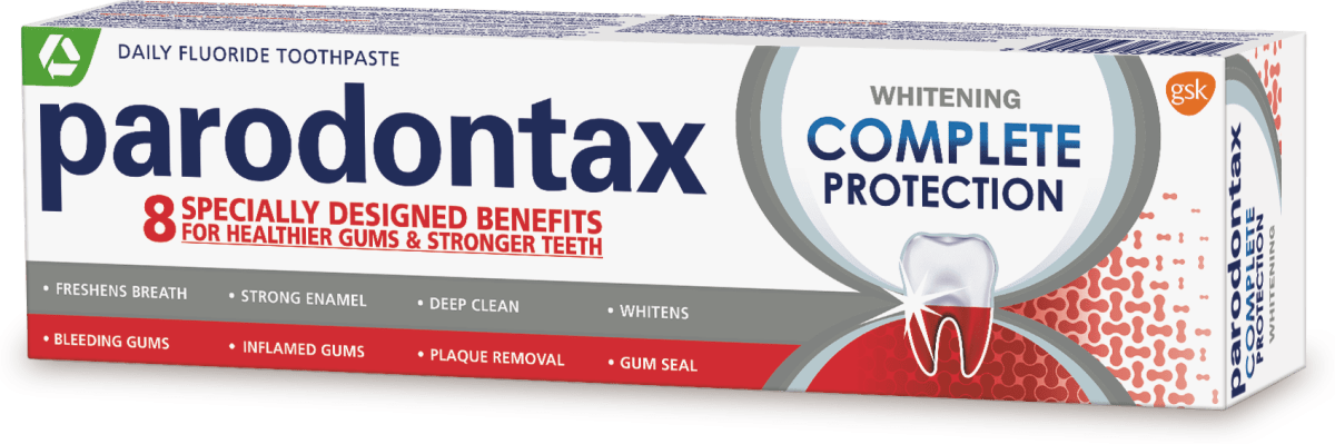 parodontax Паста за зъби Whitening Complete protection, 75 ml Пазарувай ...