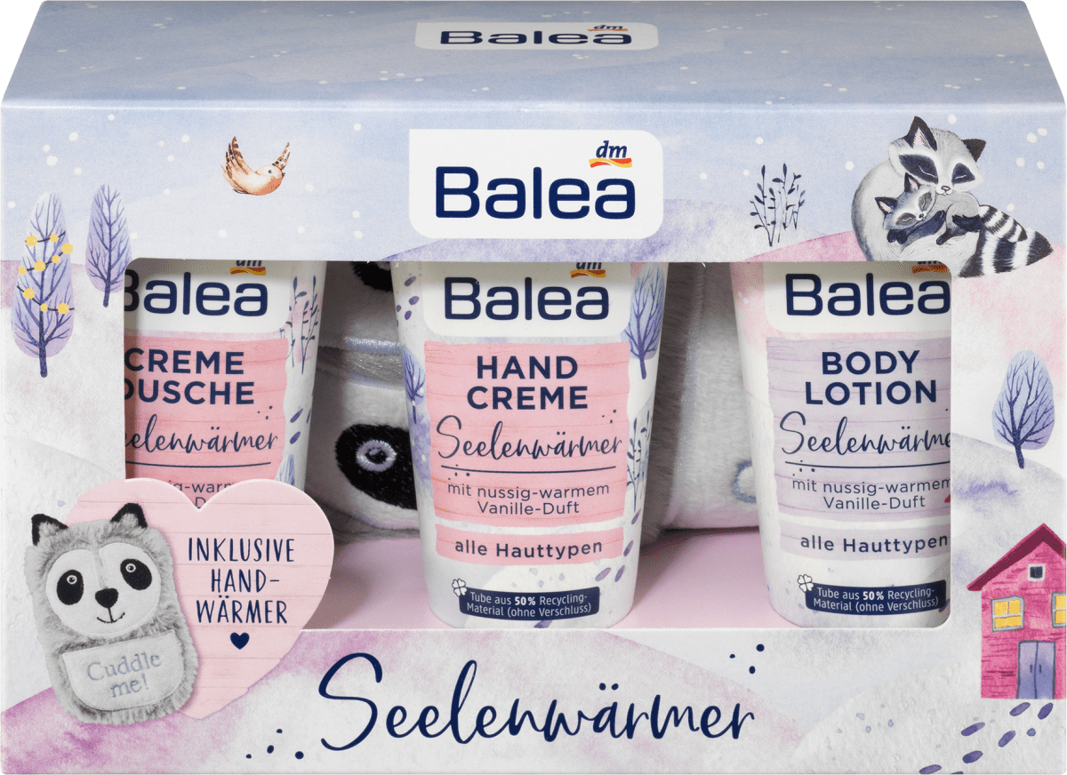 Balea Geschenkset Weihnachten Seelenwärmer 4tlg, 1 St dauerhaft günstig