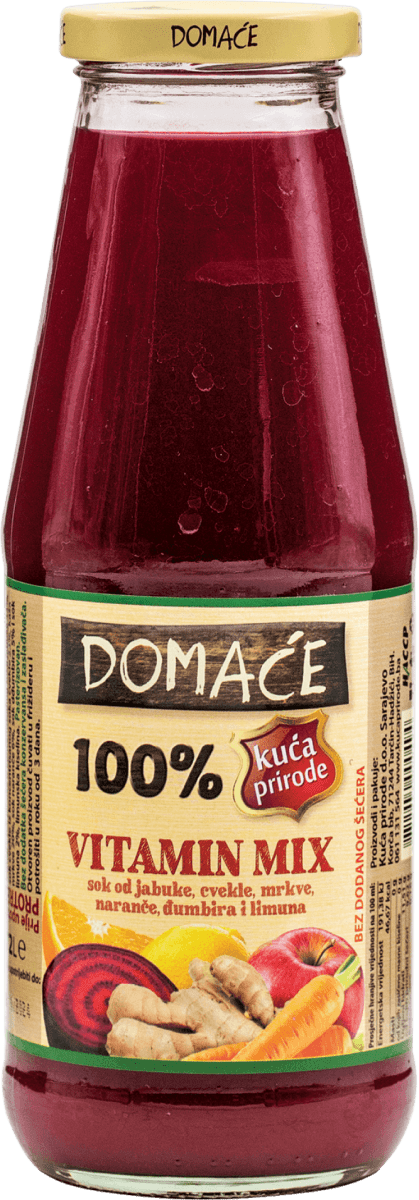 Kuća Prirode Vitamin Mix sok, 720 ml kupujte online po uvijek povoljnim ...