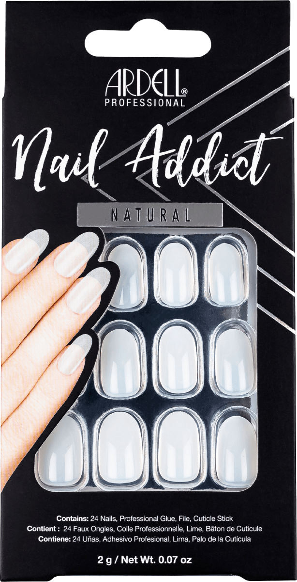 ARDELL Künstliche Nägel Nail Addict Natural Oval, 24 St dauerhaft