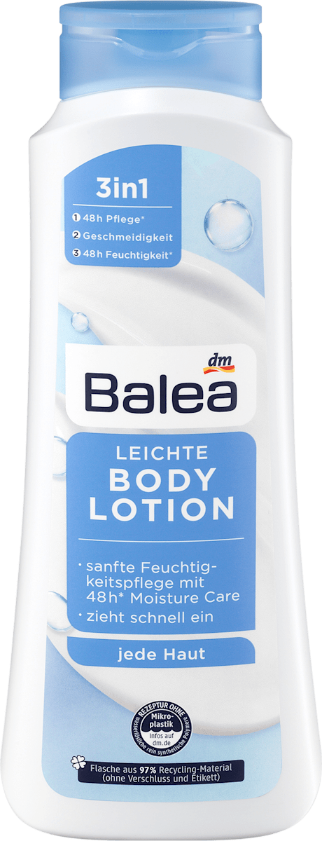 Balea 3in1 Leichte Bodylotion, 400 ml | dm.at