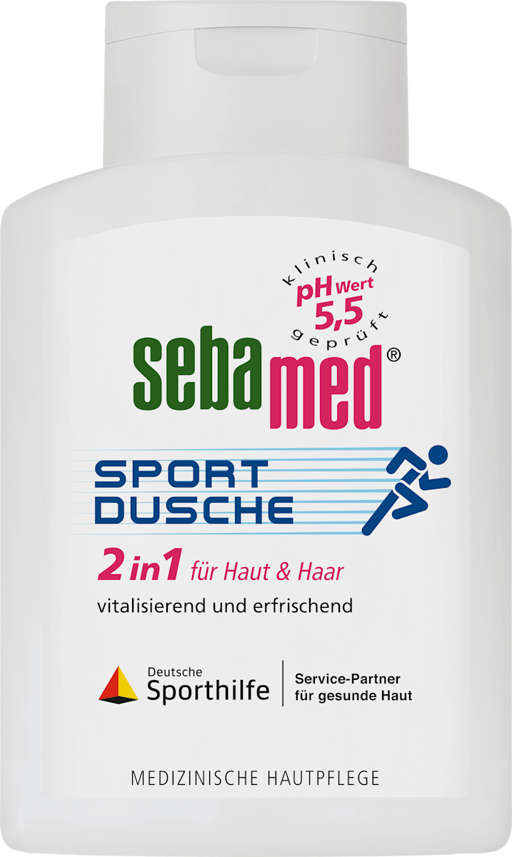 sebamed Duschgel Sportdusche 2in1 für Haut & Haar, 200 ml dauerhaft günstig online kaufen dm.de