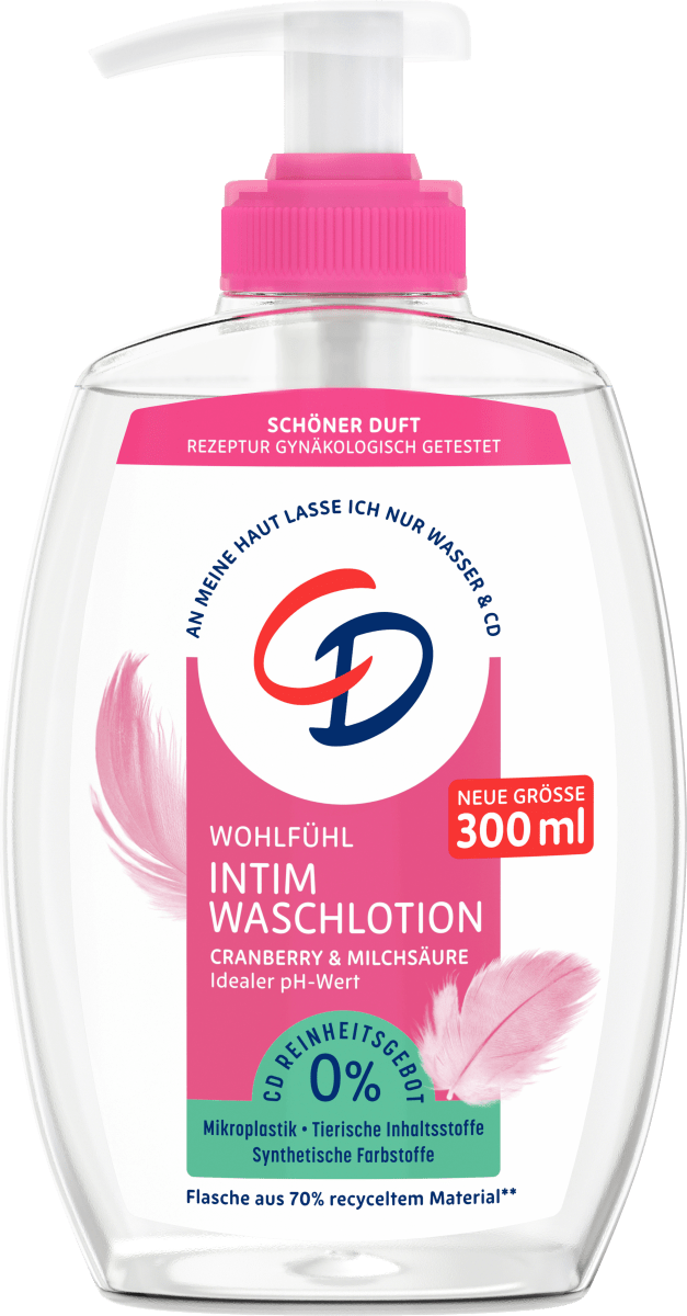 CD IntimWaschlotion, 300 ml dauerhaft günstig online kaufen dm.de
