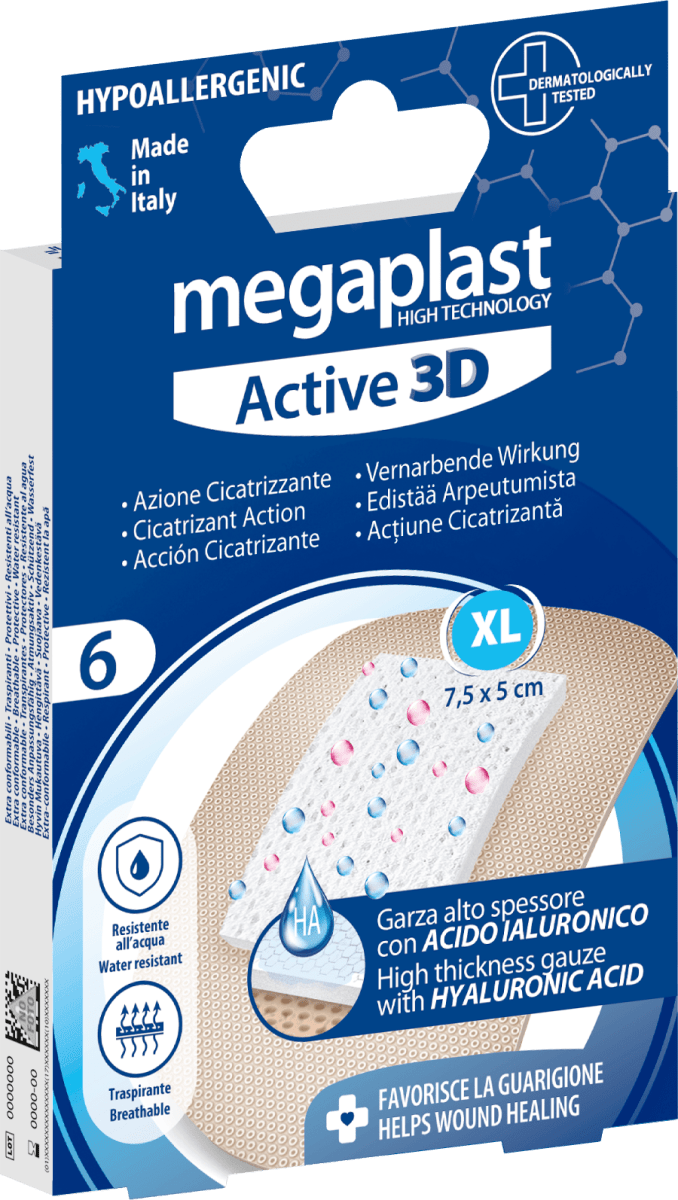 FORNOR MEGAPLAST 17833 Verbandpads – Weiße, Sortierte Pflaster In Verschiedenen Größen Für Schnelle Wundversorgung