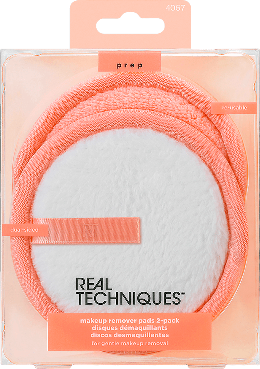 REAL TECHNIQUES Abschminkpads Skinimalist Make up Remover Pads 2 Pack