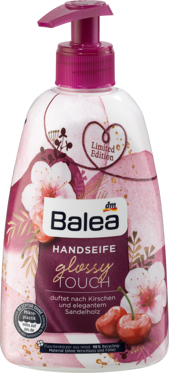 Balea Flüssigseife Cremeseife Glossy Touch, 500 ml dauerhaft günstig online kaufen | dm.de