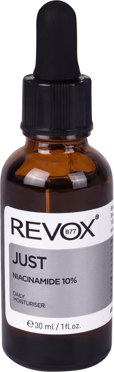 REVOX B77 Серум за лице Just с ниацинамид 10%, 30 ml Пазарувай трайно ...