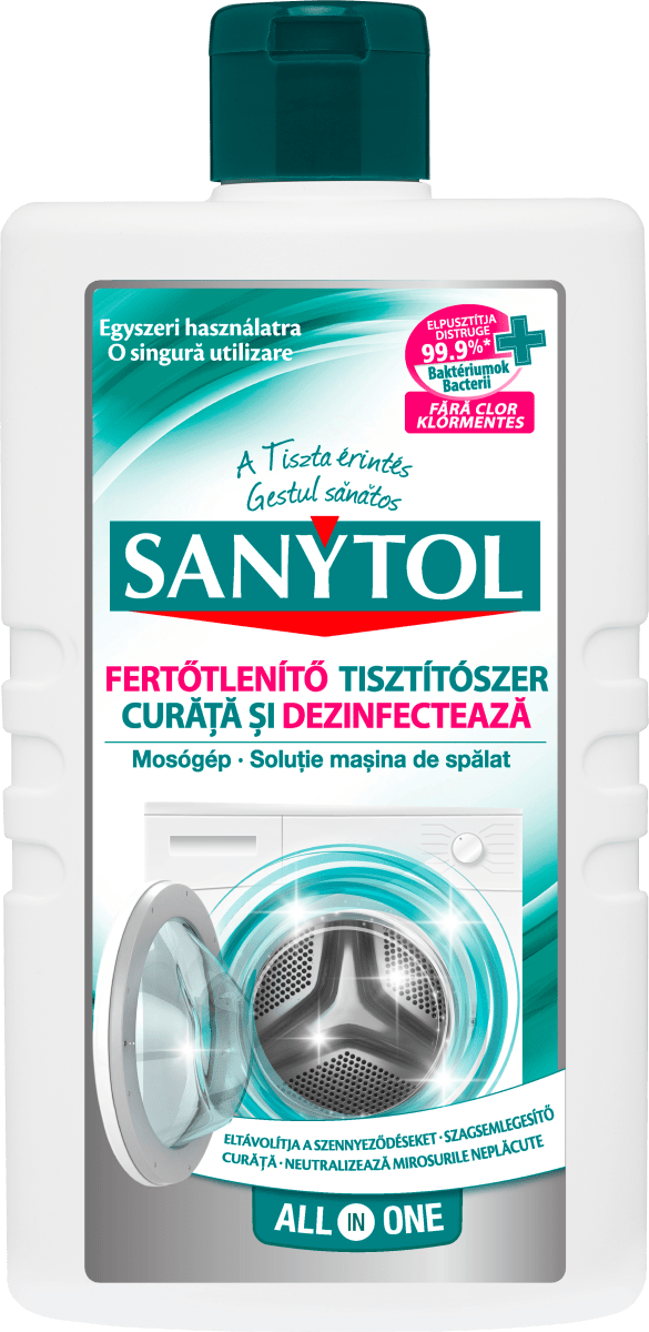 Get used to Attentive Lyrical SANYTOL Soluţie curăţare maşina de spălat, 250 ml cumpără permanent online  la un preț avantajos | dm.ro