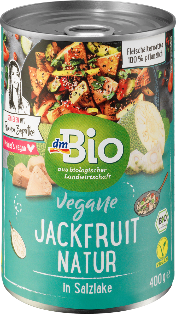 dmBio Vegane Jackfruit natur in Salzlake, 400 g dauerhaft günstig