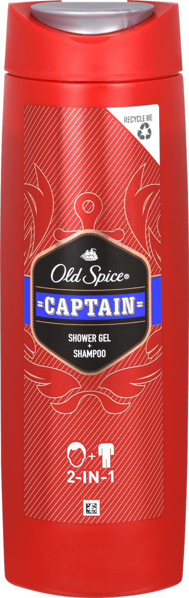 Old Spice Душ гел Captain, 400 ml Пазарувай трайно изгодно онлайн