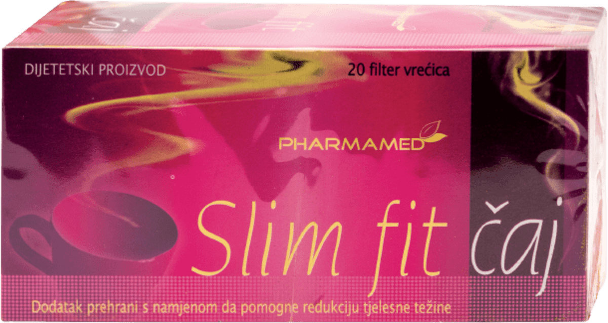 Pharmamed Slim fit čaj, 20 vrećica, 30 g kupujte online po uvijek