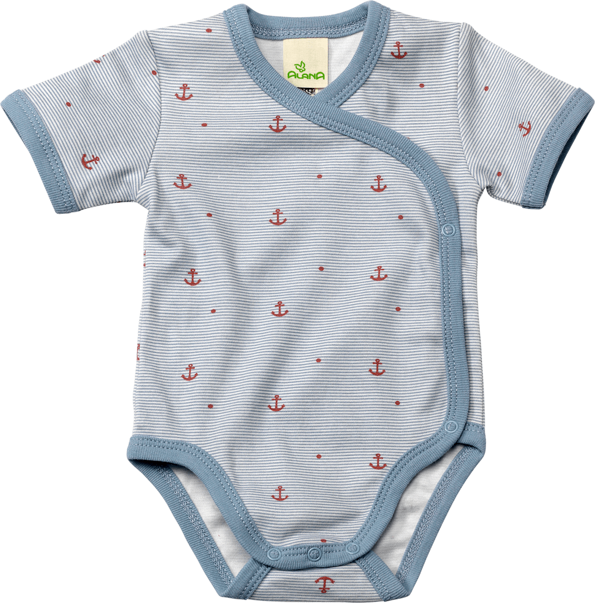 Babyfond Wickelbody 2er Pack - 100% Baumwolle Babybodys Mit Hut | Für Jungen & Mädchen 1-18 Monate