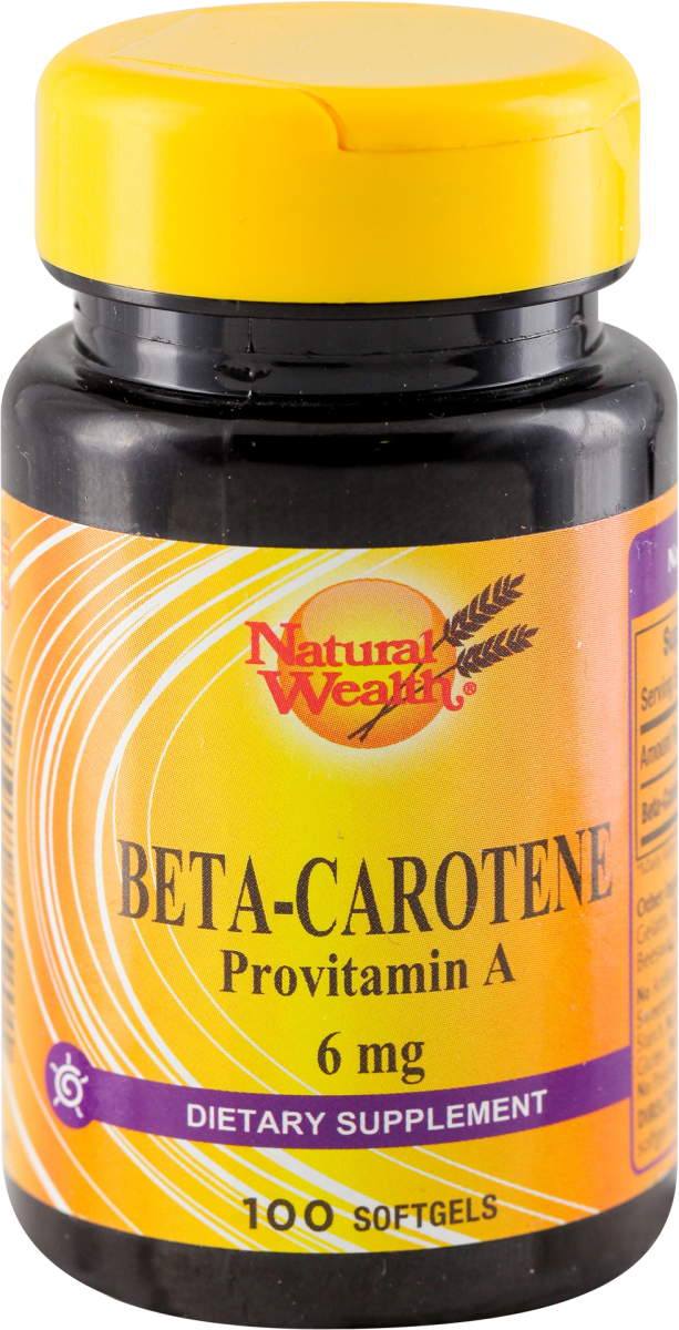 Natural Wealth BETACAROTENE Provitamin A 6mg, 100 kom povoljna