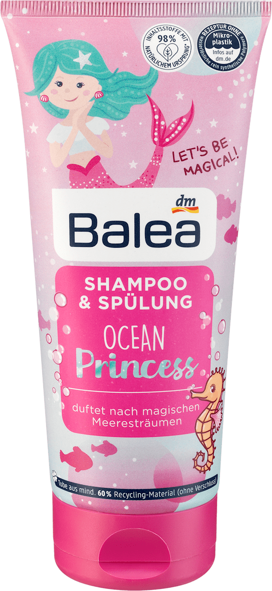 Kinder Shampoo & Spülung Ocean Princess, 200 ml