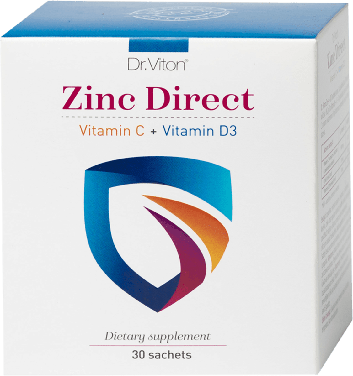 Dr.Viton Zinc Direct Vitamin C + Vitamin D3, 30 kom povoljna online