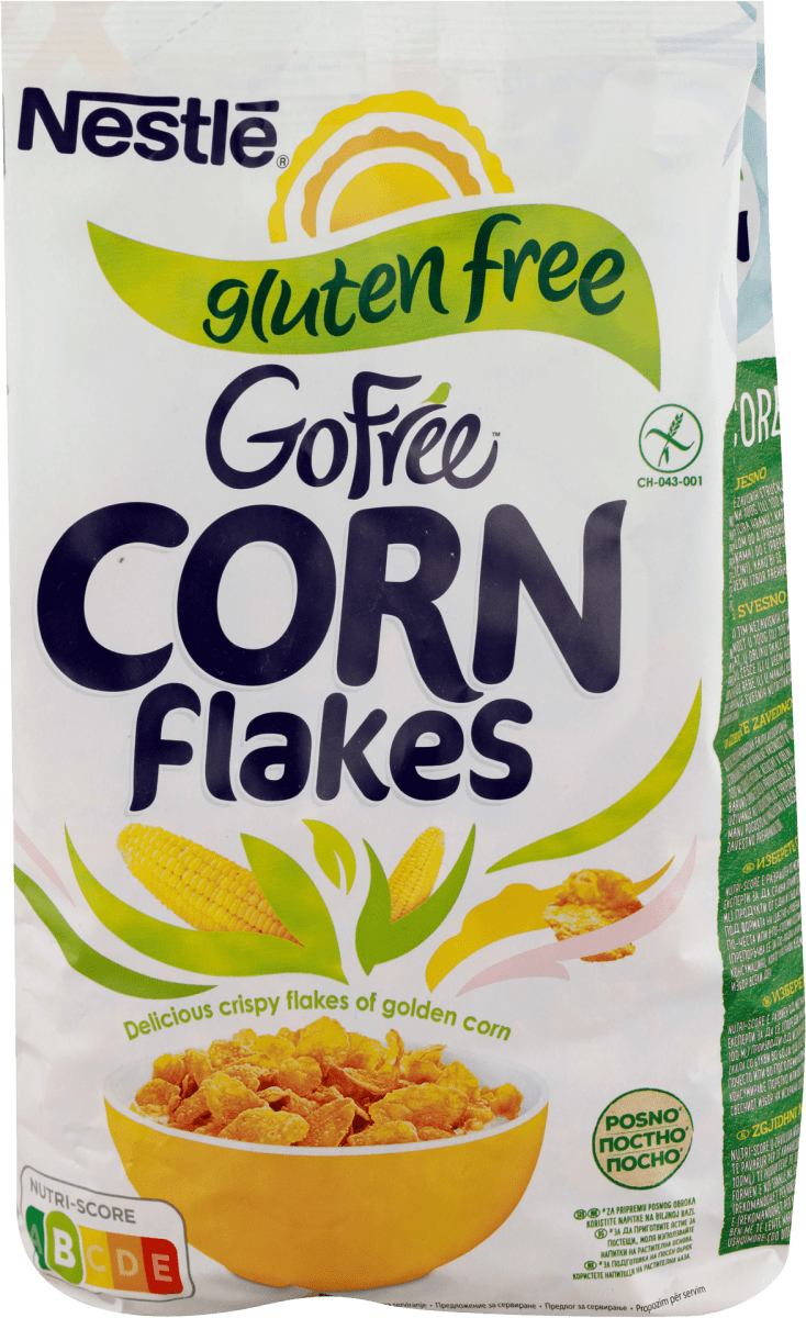 Nestle GoFree CORN Flakes, bez glutena, 250 g povoljna online kupovina