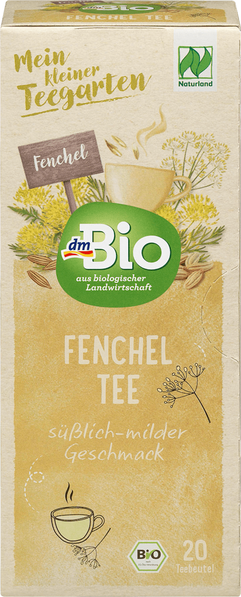 Kräutertee Fenchel (20 Beutel), 40 g