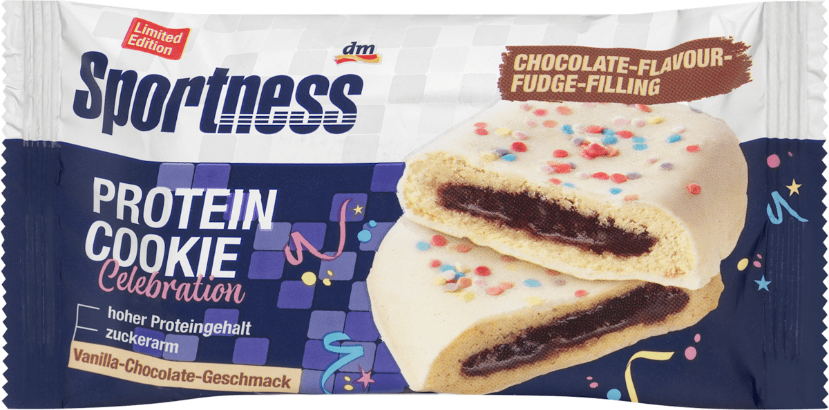 Sportness Protein Celebration Cookie, 60 g dauerhaft günstig online