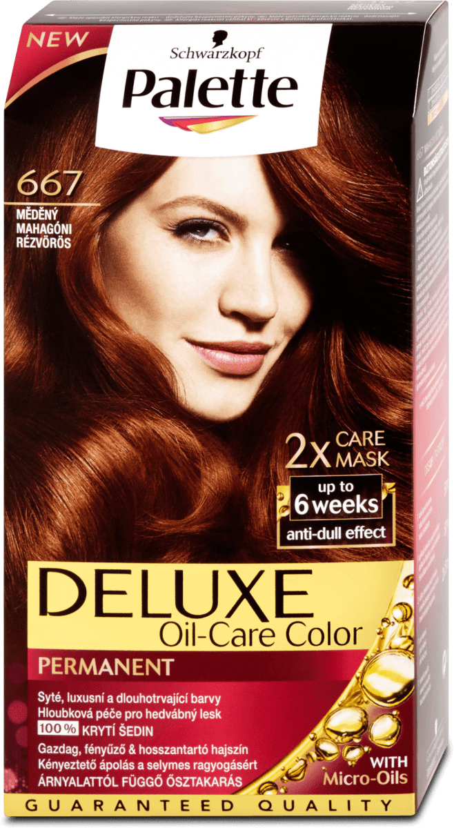 Palette Deluxe Boja za kosu 667 mahagonij, 1 kom. kupujte online po