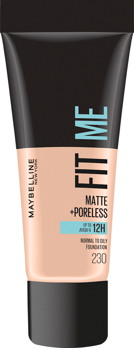 Maybelline Fit Me Matte & Poreless Foundation - Mattierend, Für Normale Bis Fettige Haut, Farbton 220
