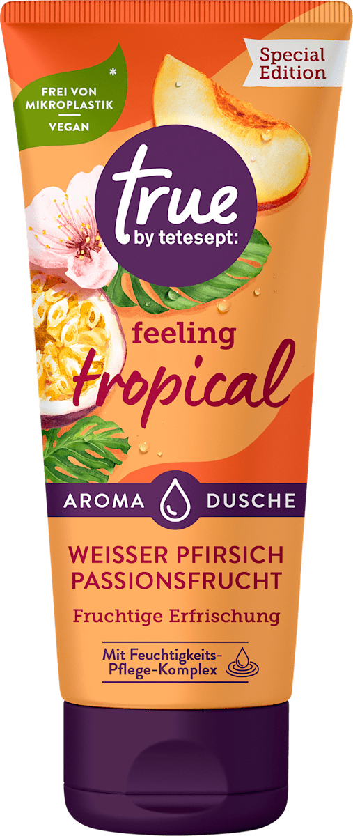 true by tetesept Duschgel feeling tropical, 200 ml dauerhaft günstig