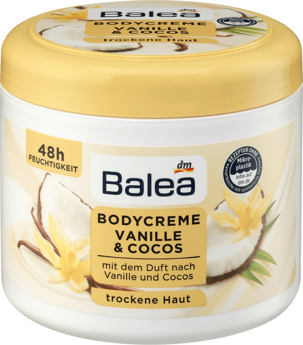 Balea Crema corpo vaniglia e cocco, 500 ml Acquisti online sempre  convenienti | dm Italia