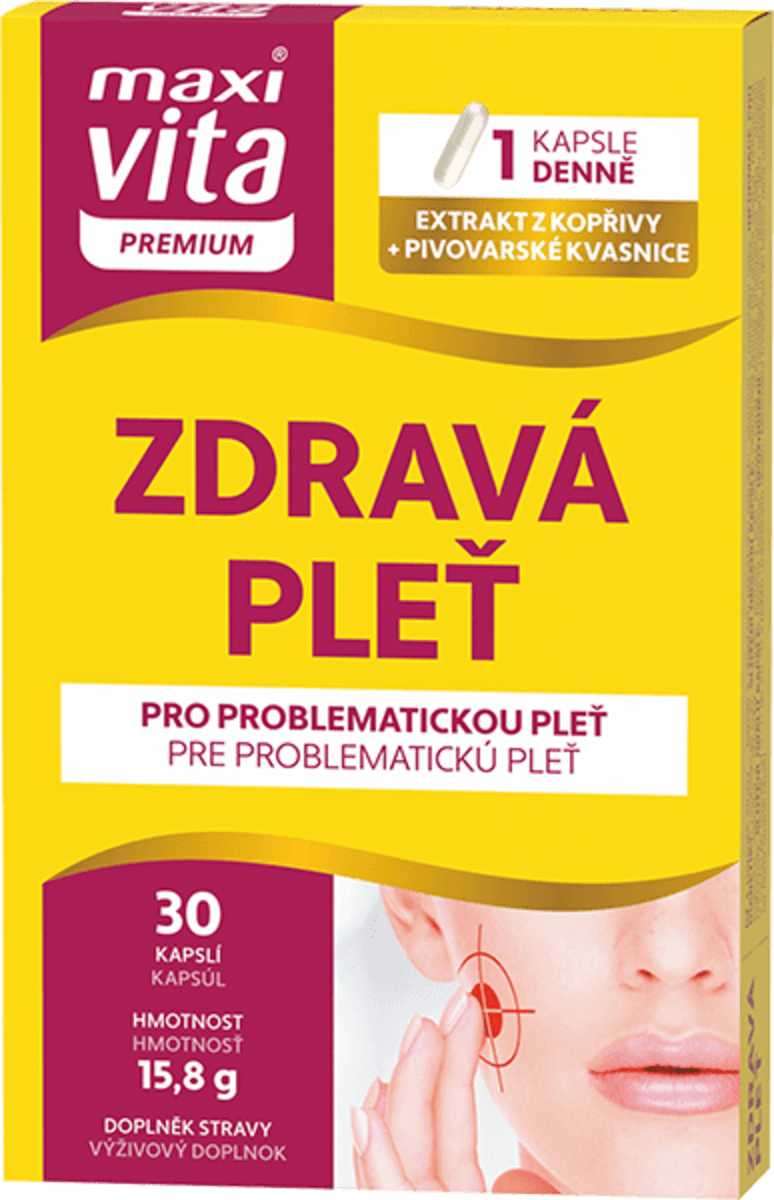 Maxi Vita zdravá pleť Premium, 30 ks | dm.cz