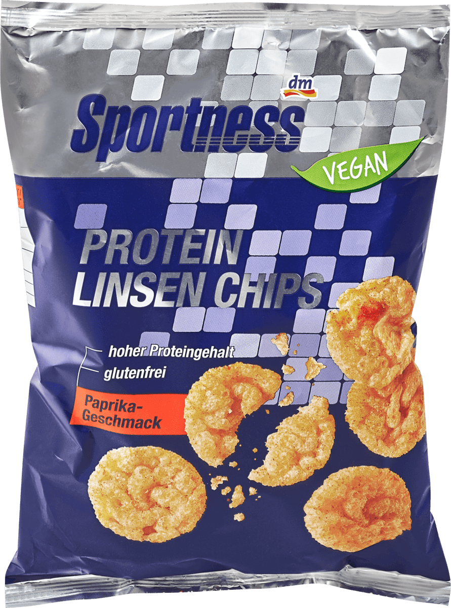 Sportness Протеинов чипс от леща с вкус на червен пипер, 40 g Пазарувай ...