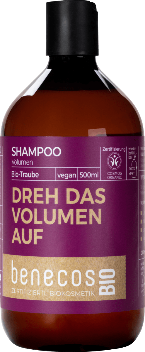 benecos Volumen Shampoo Bio-Traube, ml | dm.at