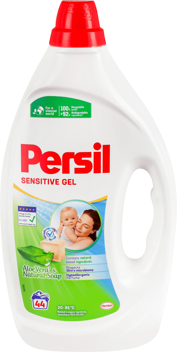 Persil SENSITIVE GEL tečni detergent za pranje veša - aloe vera i ...