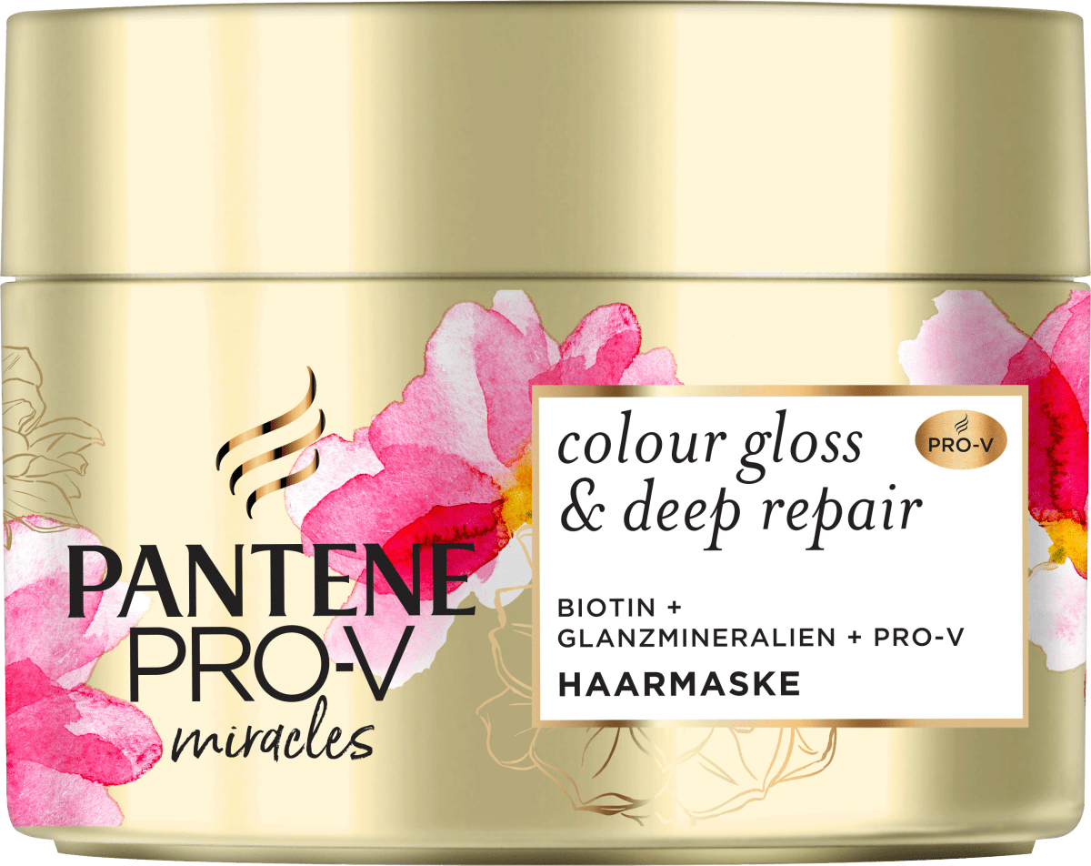 Haarmaske miracles colour gloss & deep repair, 300 ml